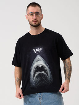 Футболка 100% хлопок  Акула - Оптима фото 2