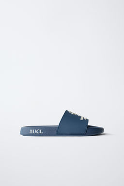 UEFA CHAMPIONS LEAGUE ® SLIDE SANDALS - Zara фото 9