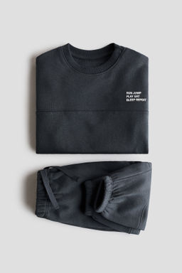 Conjunto de 2 piezas en tejido sudadera - H&m фото 4