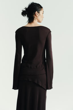 SOFT DOUBLE EFFECT T-SHIRT - Zara фото 4