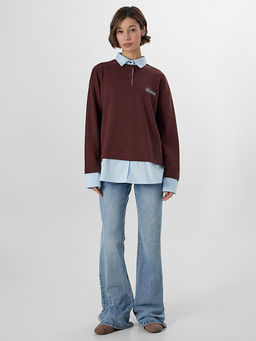 Джемпер женский бордовый - Mark formelle фото 3