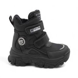 Ботинки мембранные на меху В6662-21 черные - BONCY фото 2