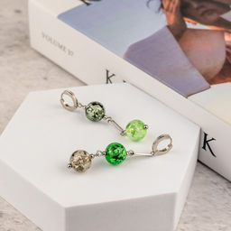 Серьги из муранского стекла SHINE LC3468