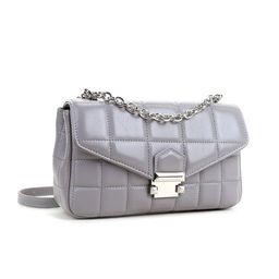 Женская сумка, кожа, Mironpan 9118 Серый