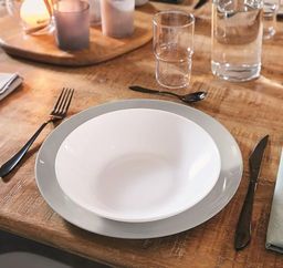 Тарелка обеденная ДИВАЛИ ГРАНИТ 25см - Luminarc фото 3