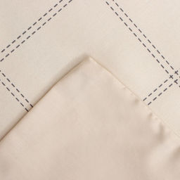 Постельное бельё Этель дуэт Cage: beige, 143х215 см-2шт, 215х240 см, 50х70+3 см-2 шт, мако-сатин, 114г/м2 фото 6