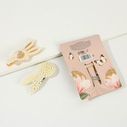 Цена за 2 шт. Заколки для волос «Счастье», 2 шт