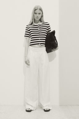 Cardigan de manga corta - H&m фото 4