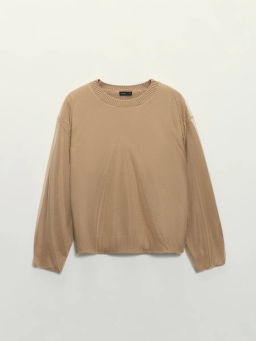 Двухслойный джемпер с хлопком в составе / Zarina фото 8