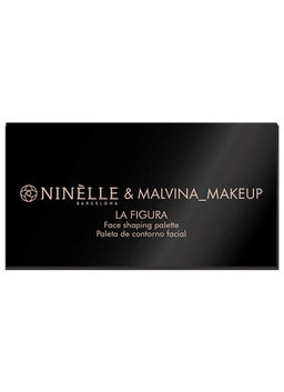 Палетка для контурирования лица LA FIGURA NINELLE & MALVINA №511 теплая коррекция