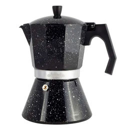 Кофеварка гейзерная 450мл (9 порций), алюмин., с шир. индук. дном арт. 101106