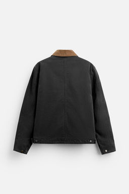 JACKET WITH CONTRAST COLLAR - Zara фото 15