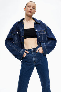 Slim Straight High Jeans - H&m фото 2