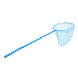 Цена за 2 шт. Сачок детский бамбуковая ручка 53 см, диаметр 20 см, МИКС