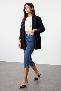 Mavi Yuksek Bel Kapri Jeans TWOAW25JE00010