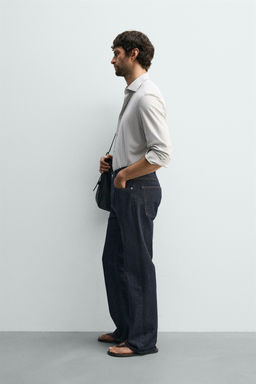 CAMISA REGULAR FIT / Verde / Crudo - Zara фото 4