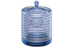 Сахарница 300 мл 8,5*8,5*12 см Медальон синий, стекло - Elan gallery фото 14