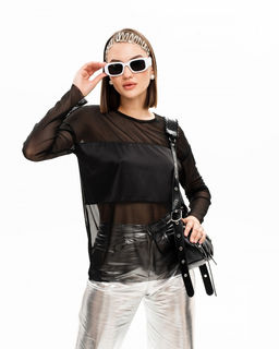 Лонгслив из сетки 457.2 - Sahar art lab фото 4