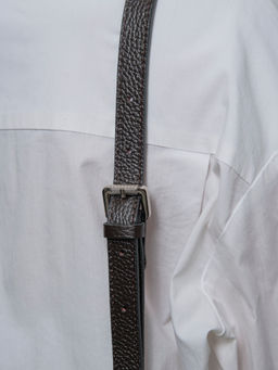 Сумка кожаная Azaro 30741 темно-коричневый