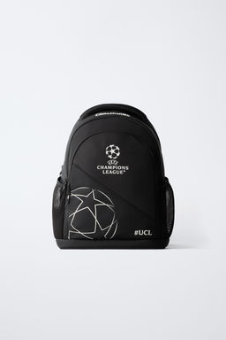 MOCHILA UEFA CHAMPIONS LEAGUE ® GLOW IN THE DARK / Negro