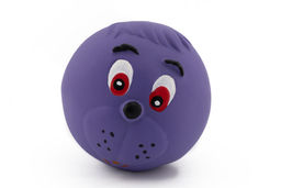 ВВА Игрушка-пищалка для собак Латексный Мяч-мордочка d=6.5см 273538 273538