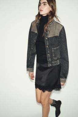 SKORT WITH LACE HEM - Zara фото 3