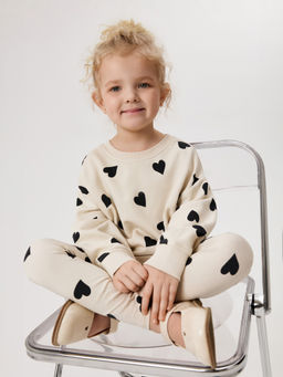 ACOOLA / Джемпер детский для девочек Vlada_sw молочный  фото 5