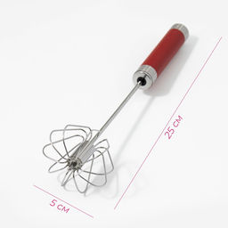 Цена за 2 шт. Миксер механический Доляна Color, 25 см, нержавеющая сталь, МИКС