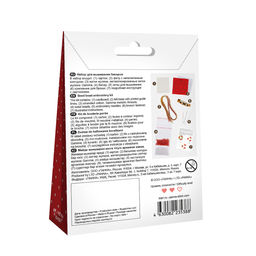 Klart набор для вышивания 10-024 Брошь. Спасательный круг 5.5 х 5.5 см