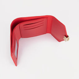 Кошелёк на кнопке, цвет красный - Simaland фото 3