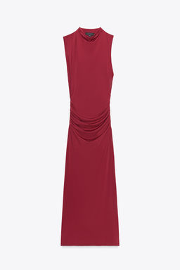 LONG GATHERED DRESS - Zara фото 4