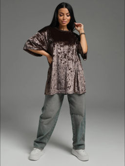 Марлен футболка женская (кофе)