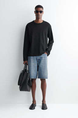 RIDER - BERMUDAS VAQUERAS RELAXED FIT - H&m фото 3