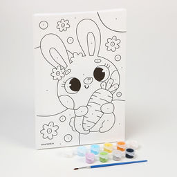 Картина по номерам Любопытный зайчик, 20 30 см - Школа талантов фото 4