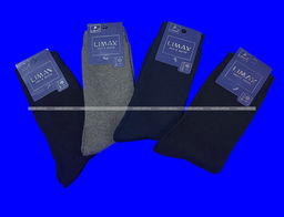Цена за 6 пар. LIMAX носки мужские внутри махра арт. 6060 (683,65100)