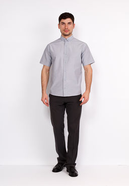 Сорочка мужская короткий рукав GREG 311/109/03/KZS/b/1  фото 8