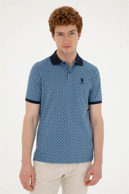 Мужская футболка цвета индиго Неожиданная скидка в корзине - U.s. polo assn фото 3