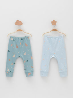 К 4718-2уп/голубой Н102,серо-голубой Н101 набор брюки яс