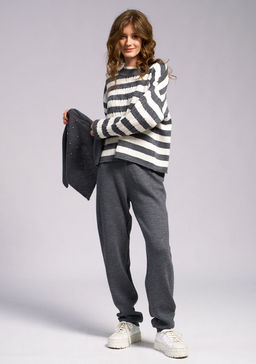 WW-2513 брюки женские стальной - Mozart фото 3