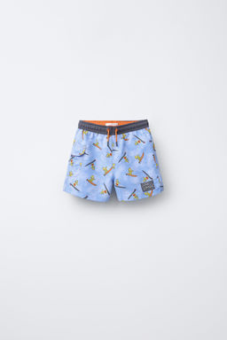 6-14 A?OS/ BERMUDA BA?O BART THE SIMPSONS  MATT GROENING / Azul