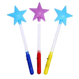 Световая палочка Звезда, цвет зелёный