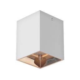 Светильник «Кубик»LED 4000К 10 Вт DIM220 белый золото7.5×7.5×9.5 см