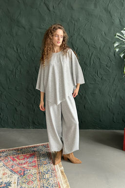 Брюки женские ASY107/01/Серый меланж