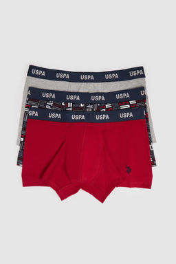 Erkek K_rm_z_ 3l_ Boxer Tak_m_ - U.s. polo assn фото 2