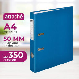 Папка-регистратор Attache Economy, 50мм, cиний, ПБП1,карм.кор фото 2