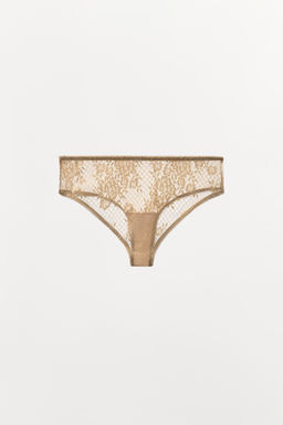 WIDE LACE BRIEFS - Zara фото 9