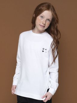 PELICAN, джемпер для девочек, Белый  фото 2