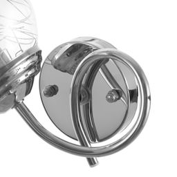 Бра «Франни», Е27, 40 Вт, 19×15×26 см, серебро