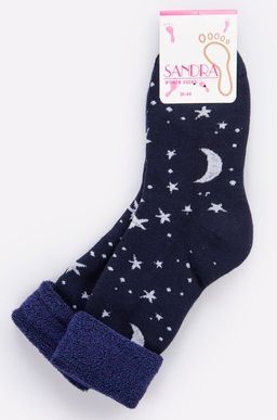 Носки женские махровые с отворотом Sandra