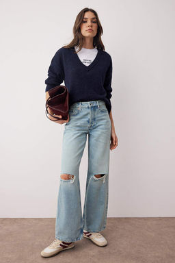 Mavi Y?rt?kl? Normal Bel Yeni Straight Jeans TWOAW26JE00191
